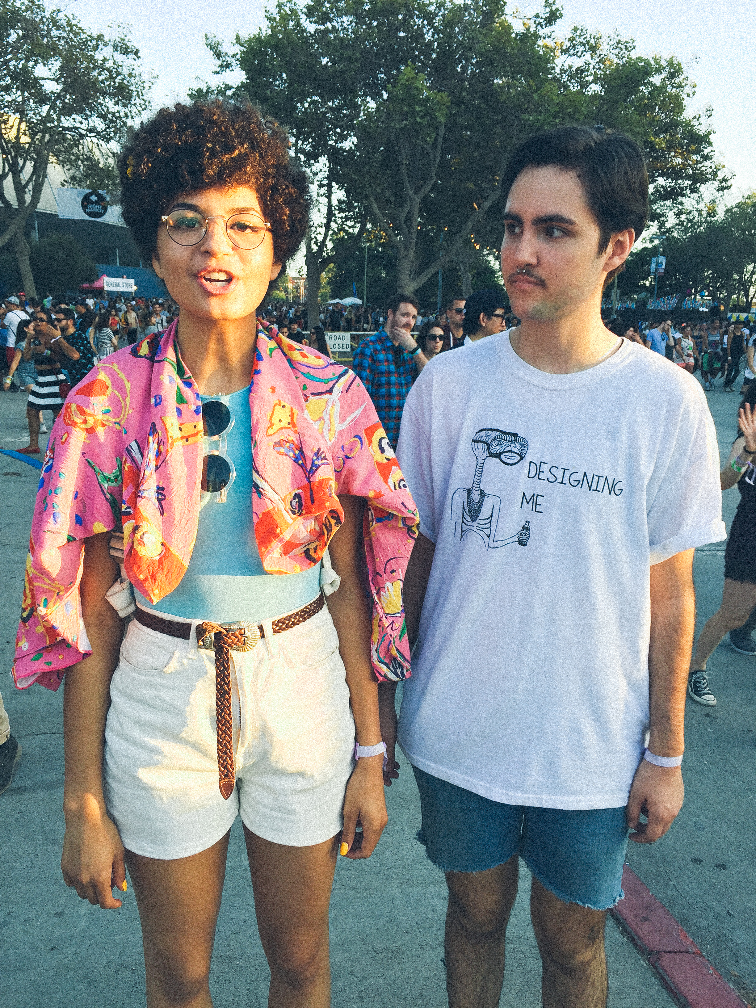 The coolest kid at the festival