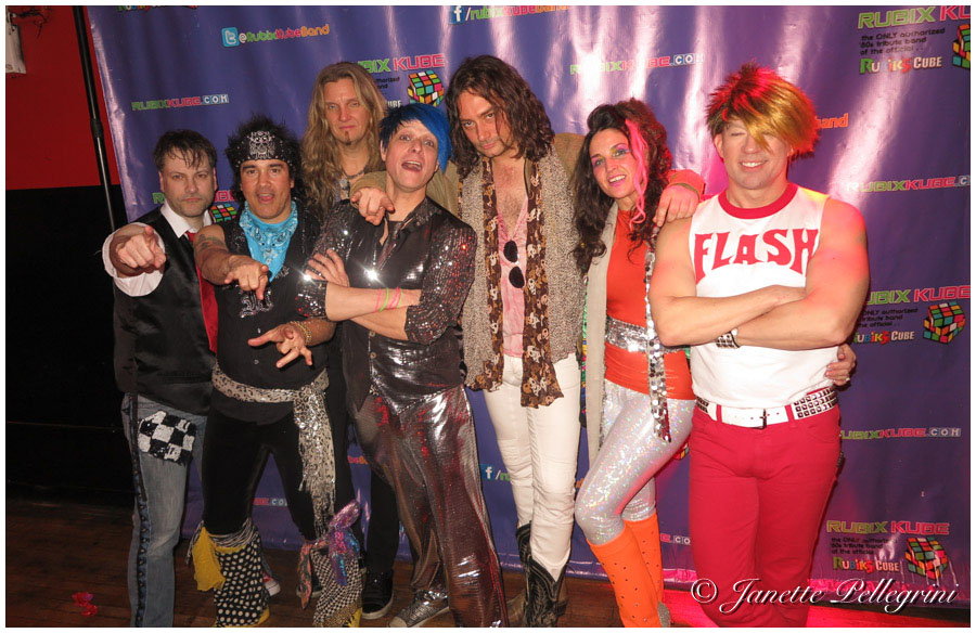 Rubix Kube hanging out after the show!