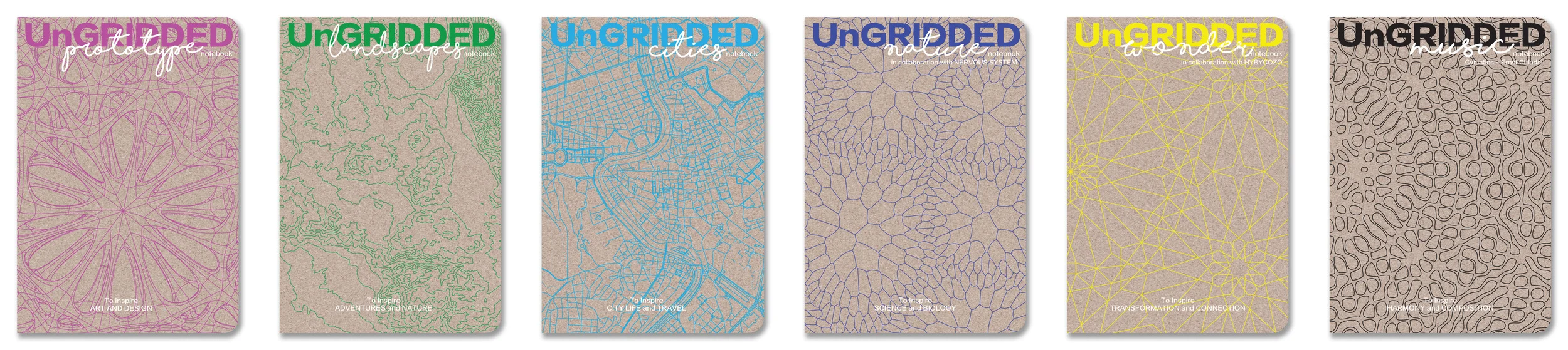 Series I - Prototype - Landscape - Cities & Series II - Nature - Wonder - Music