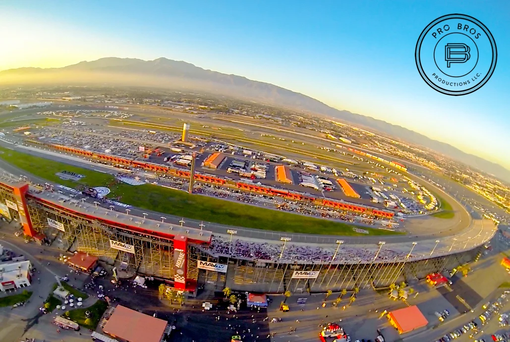 Aerial Photo of Indy Race