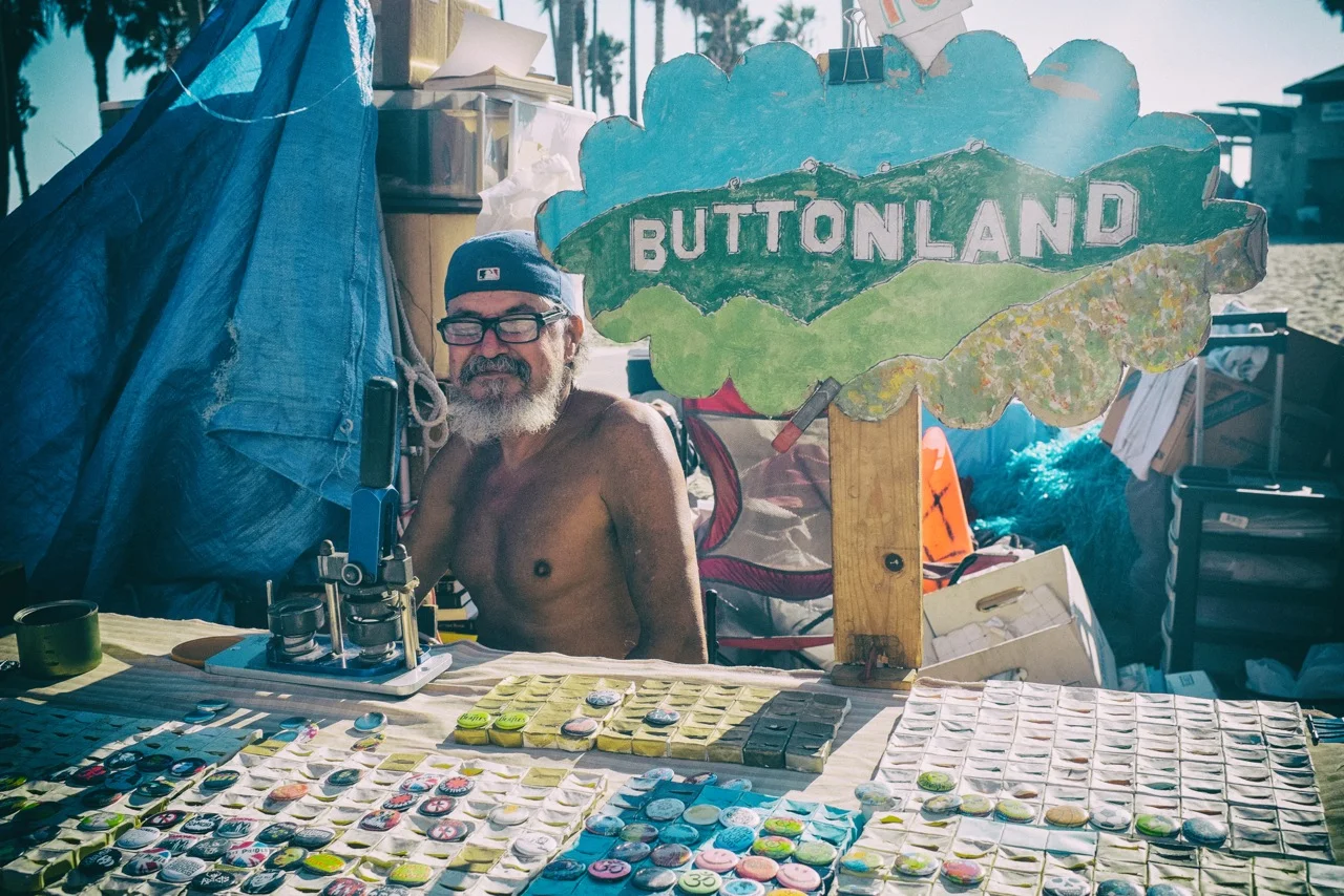 Buttonland man, one who's worth sneaking in.
