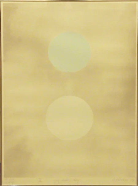 Anne Katrine Dolven, Jeg elsker deg II, 51/200, 1992 Serigrafi Innkjøpt: 1994 65x90 cm