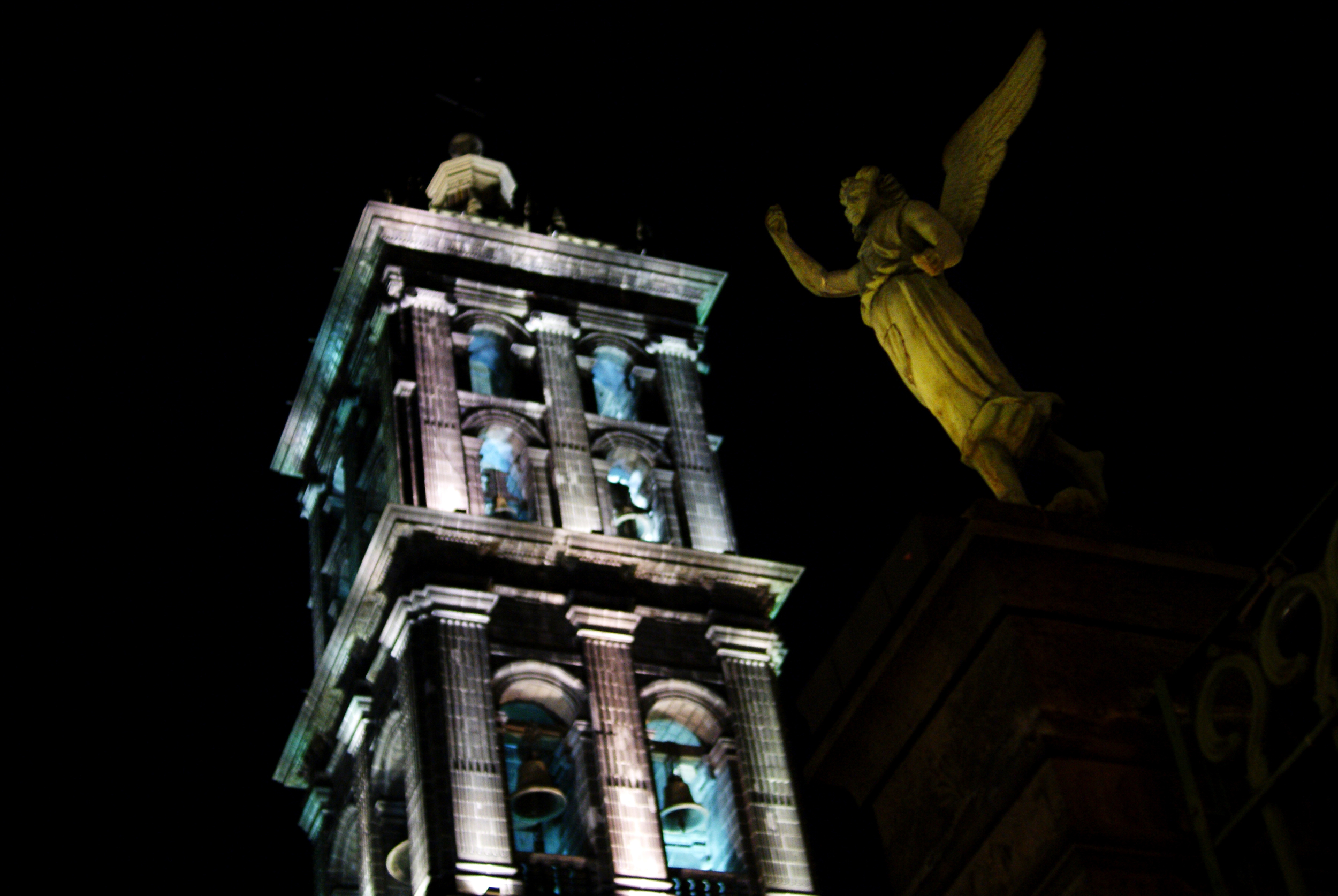 Tower of Cathedral of Puebla