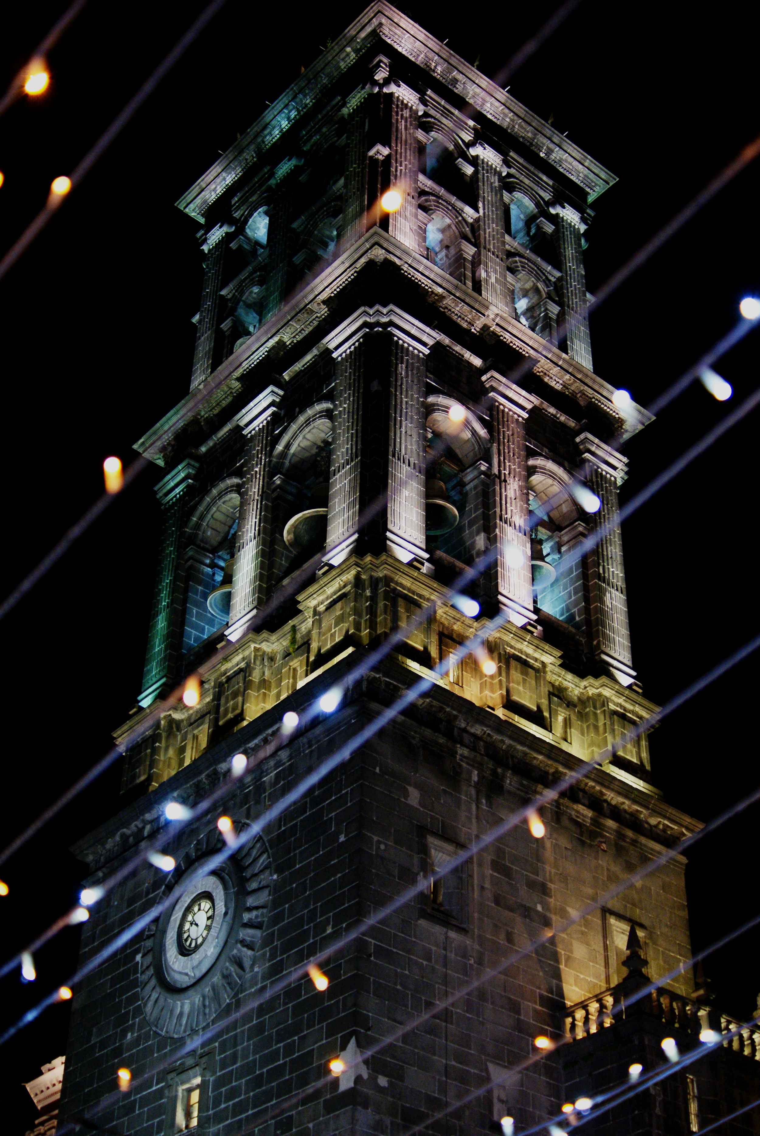 Tower of Cathedral of Puebla