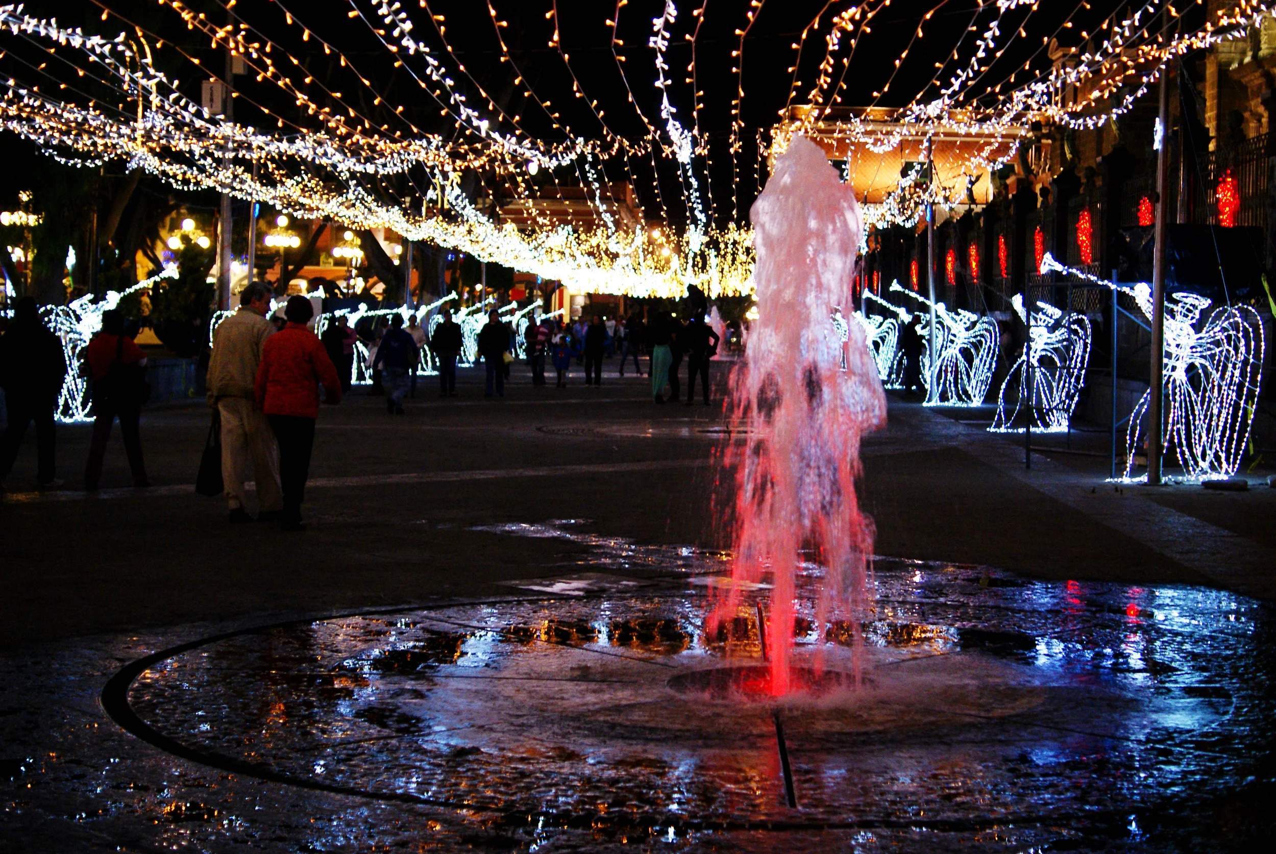 Fountain in the Zocalo