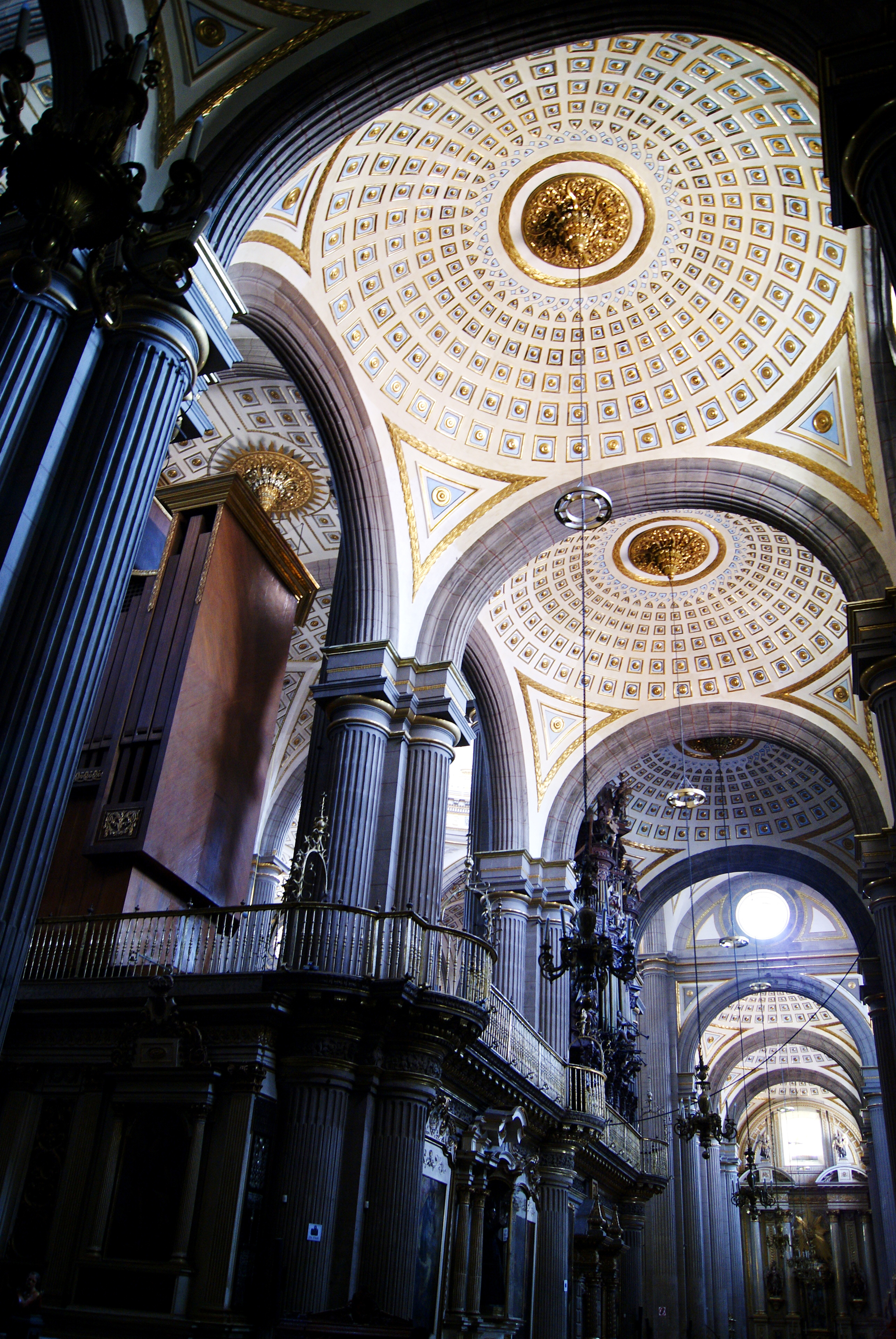 Interior of Cathedral of Puebla