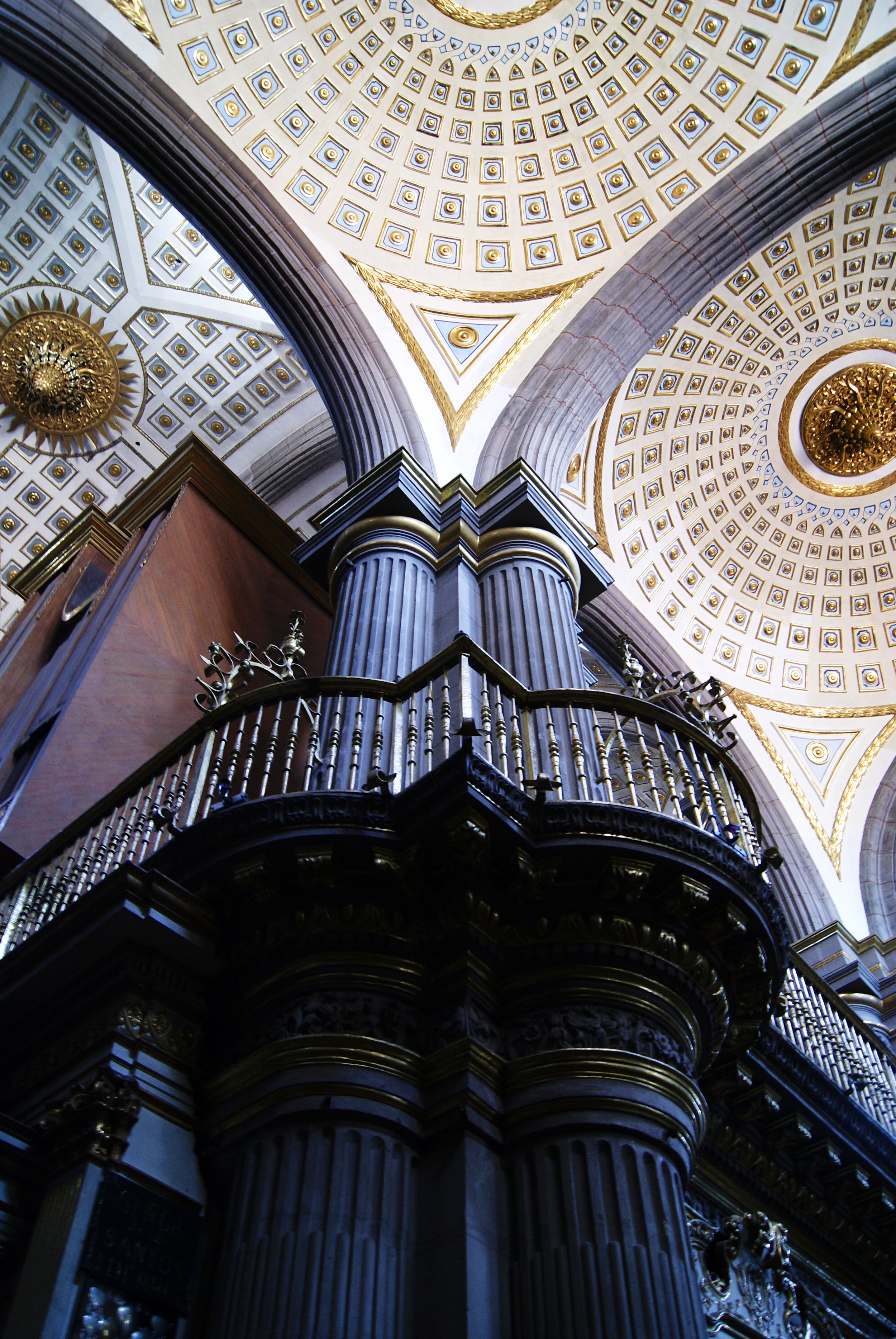 Interior of Cathedral of Puebla