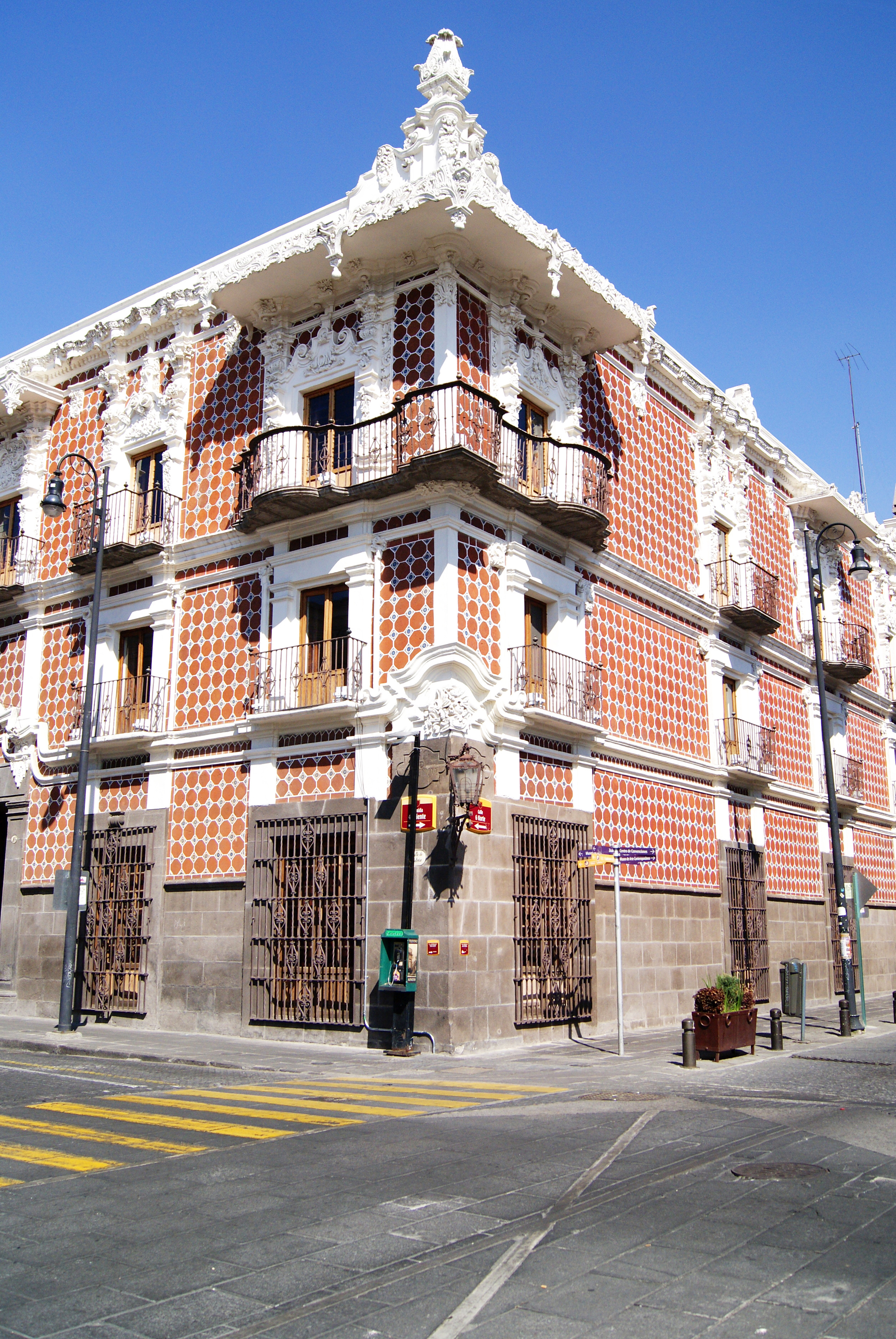 Street in Puebla