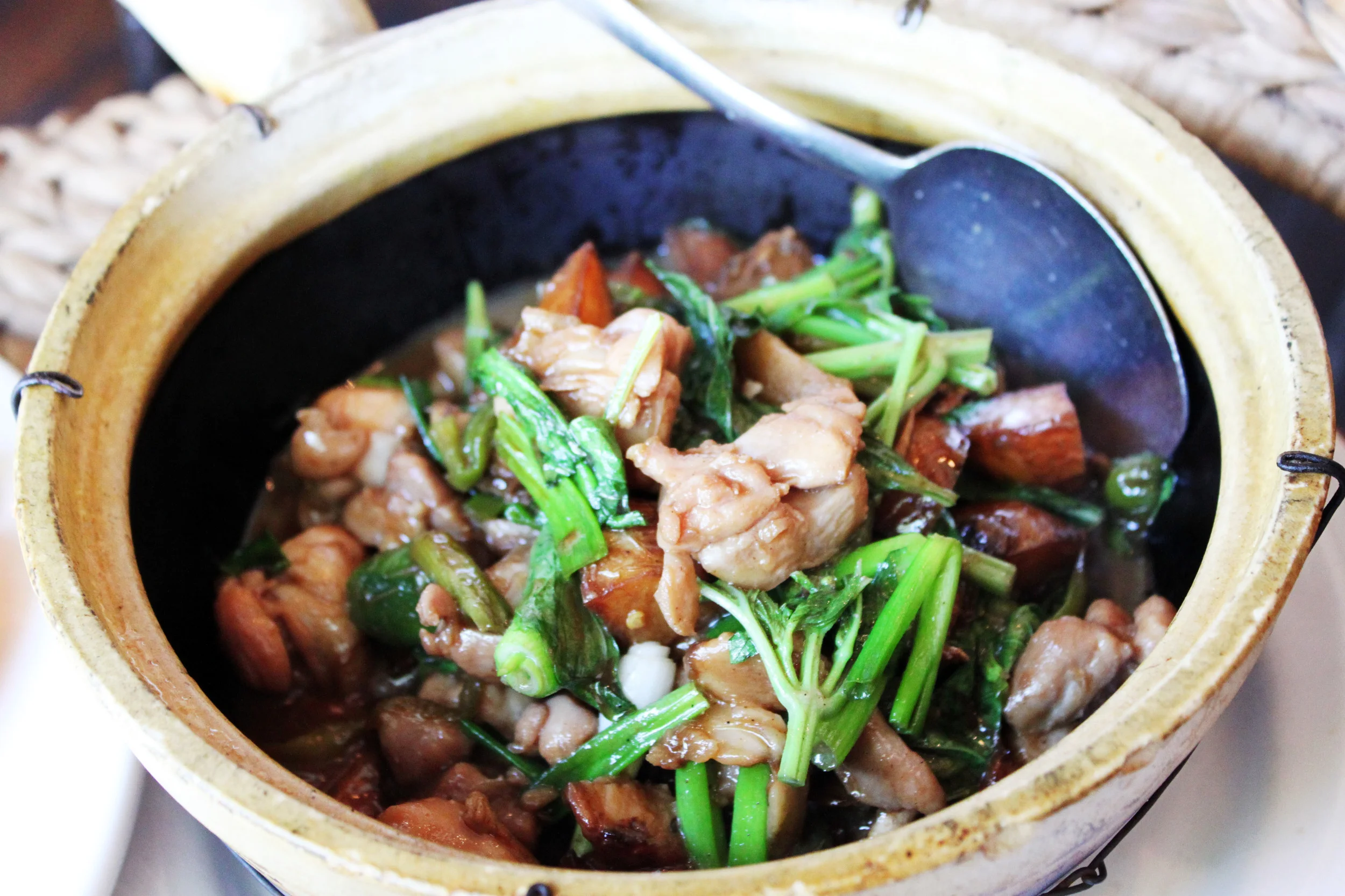 gengis khan mongolian grill chicken basil pot.JPG