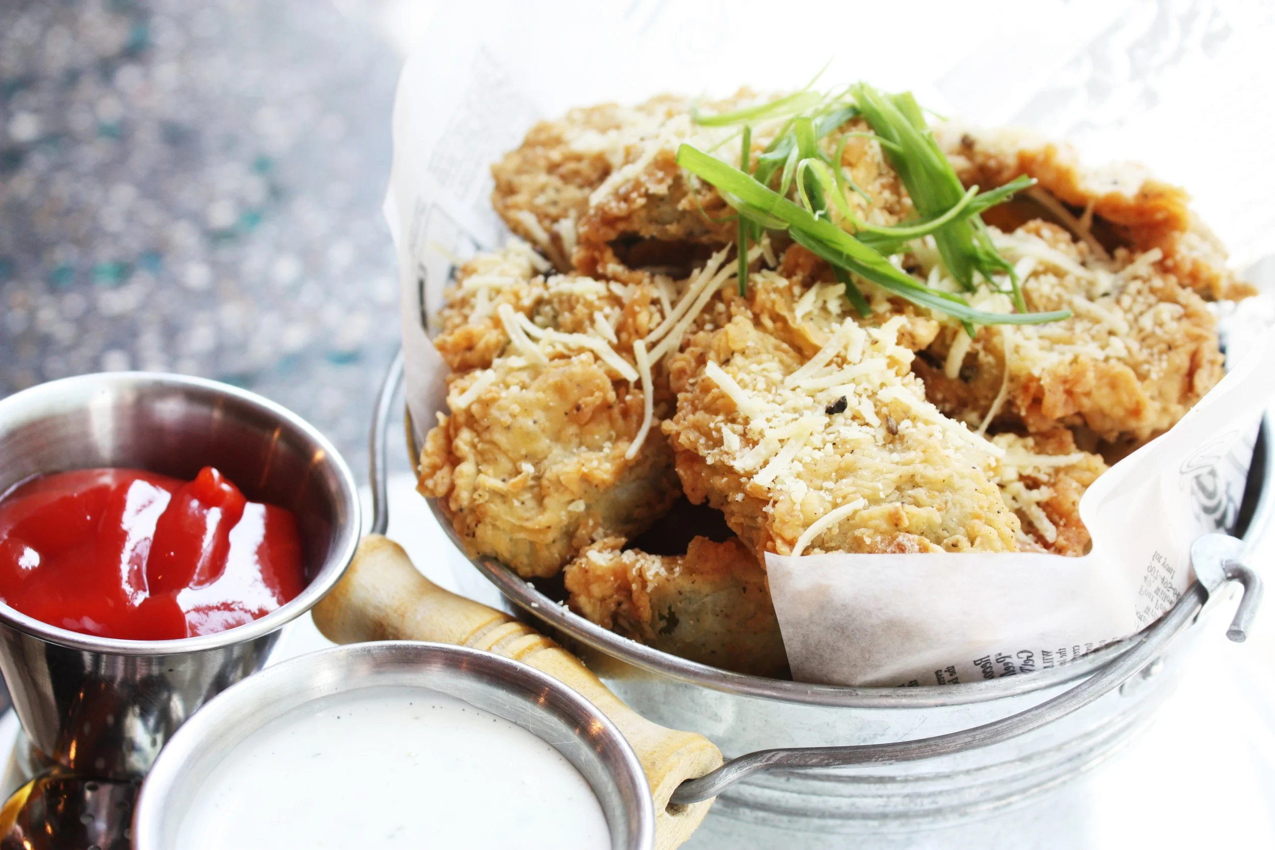 tomfooleries plaza fried pickles.JPG