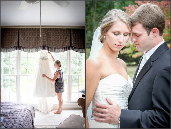Photographers in Memphis TN bride wedding dress