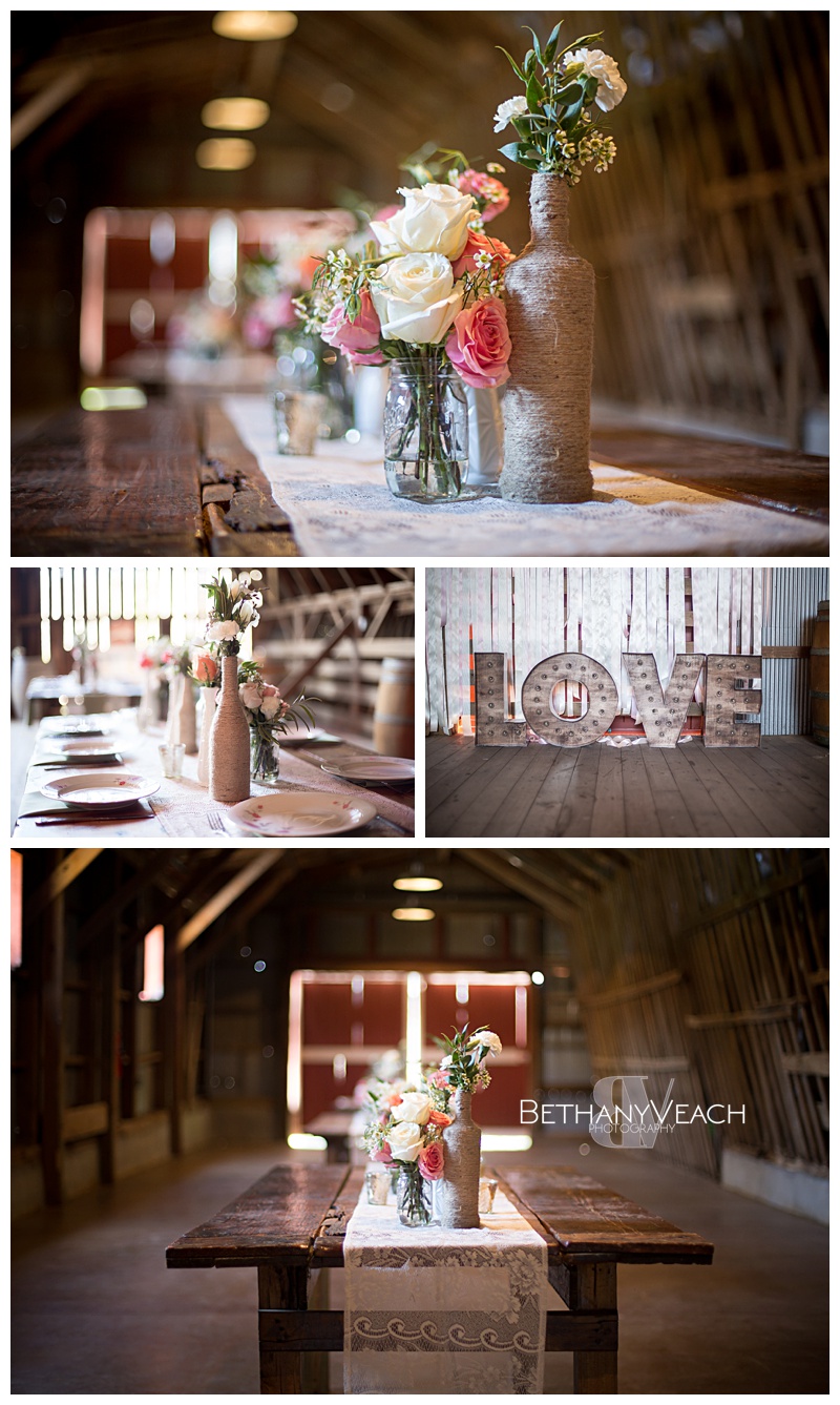 Beautiful rustic barn wedding