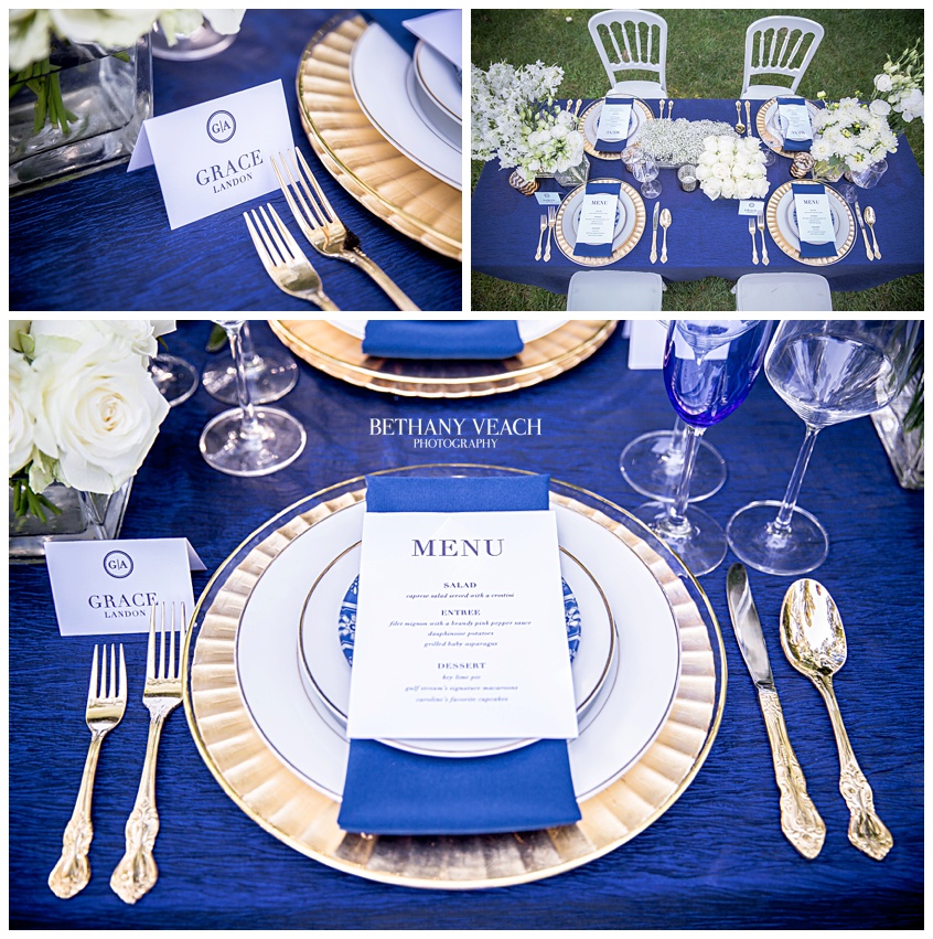 Gorgeous Memphis wedding tablescape