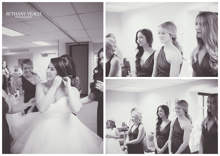 bride getting ready