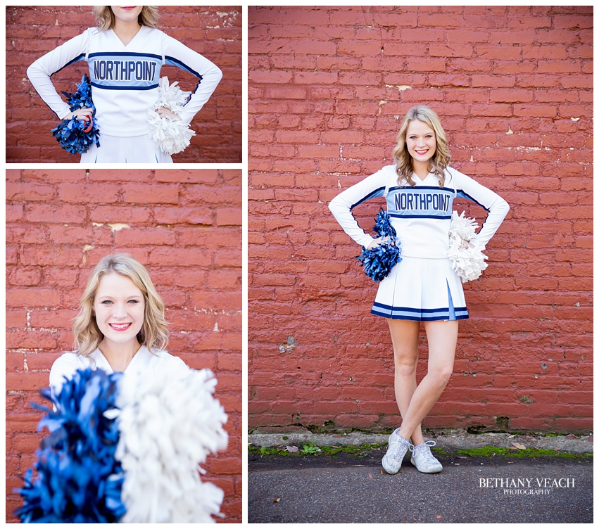 cheerleader portraits