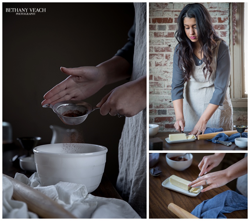 girl cooks for love