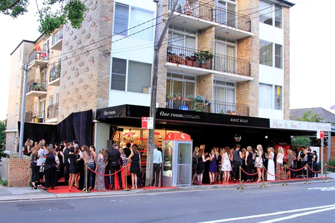 Red Carpet Ready at One Room, Bronte Nov 2012