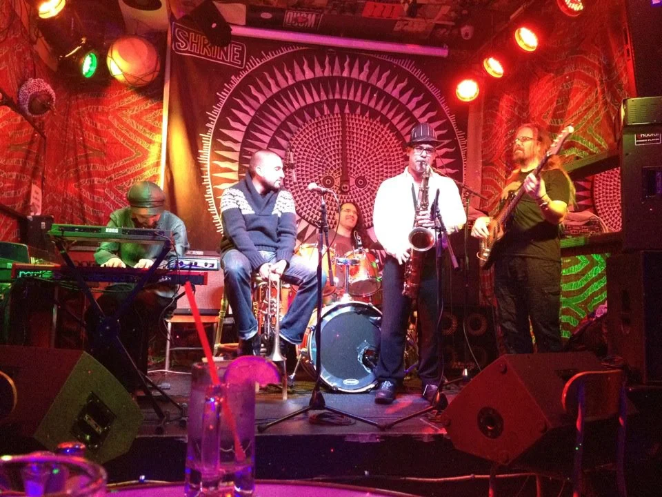 The French Connection: Ibrahim Maalouf, Thierry Arpino, Jacques Schwartz-Bart and Laurent David live in Harlem.