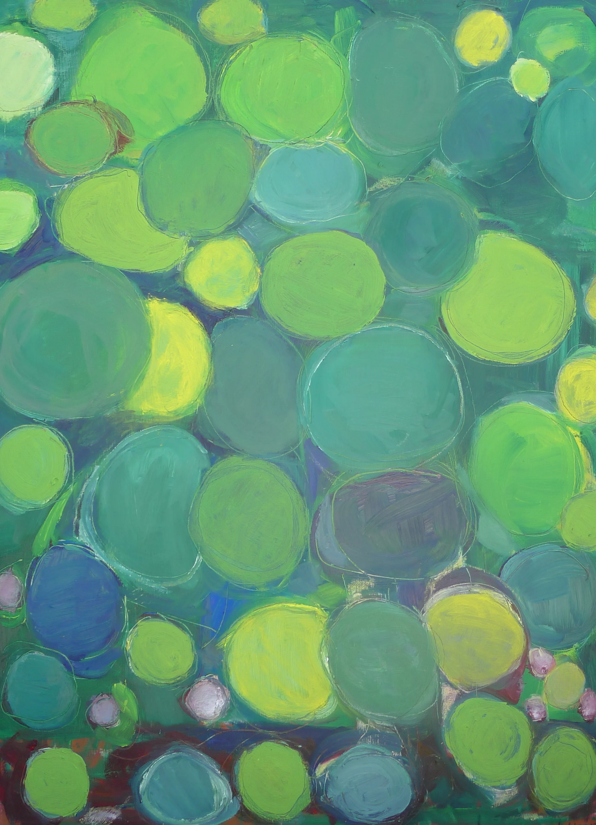 Untitled oil on panel 24”x 32”