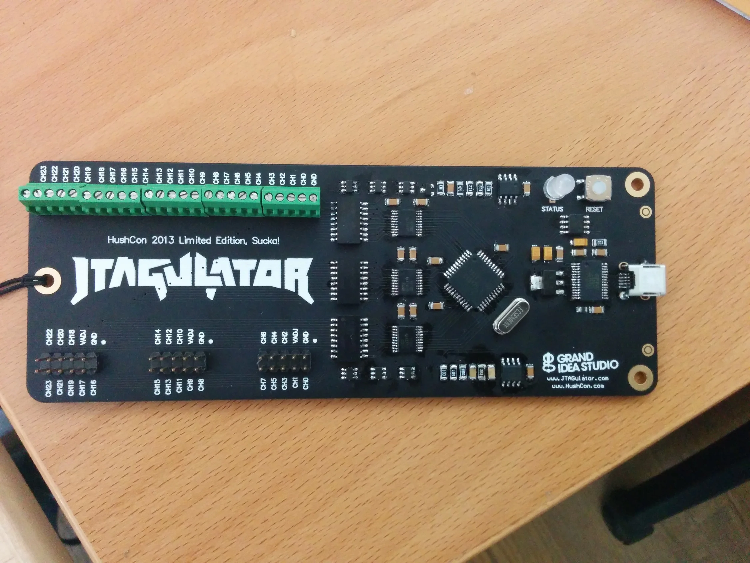 JTAGulator cooked and ready for enumeration! 