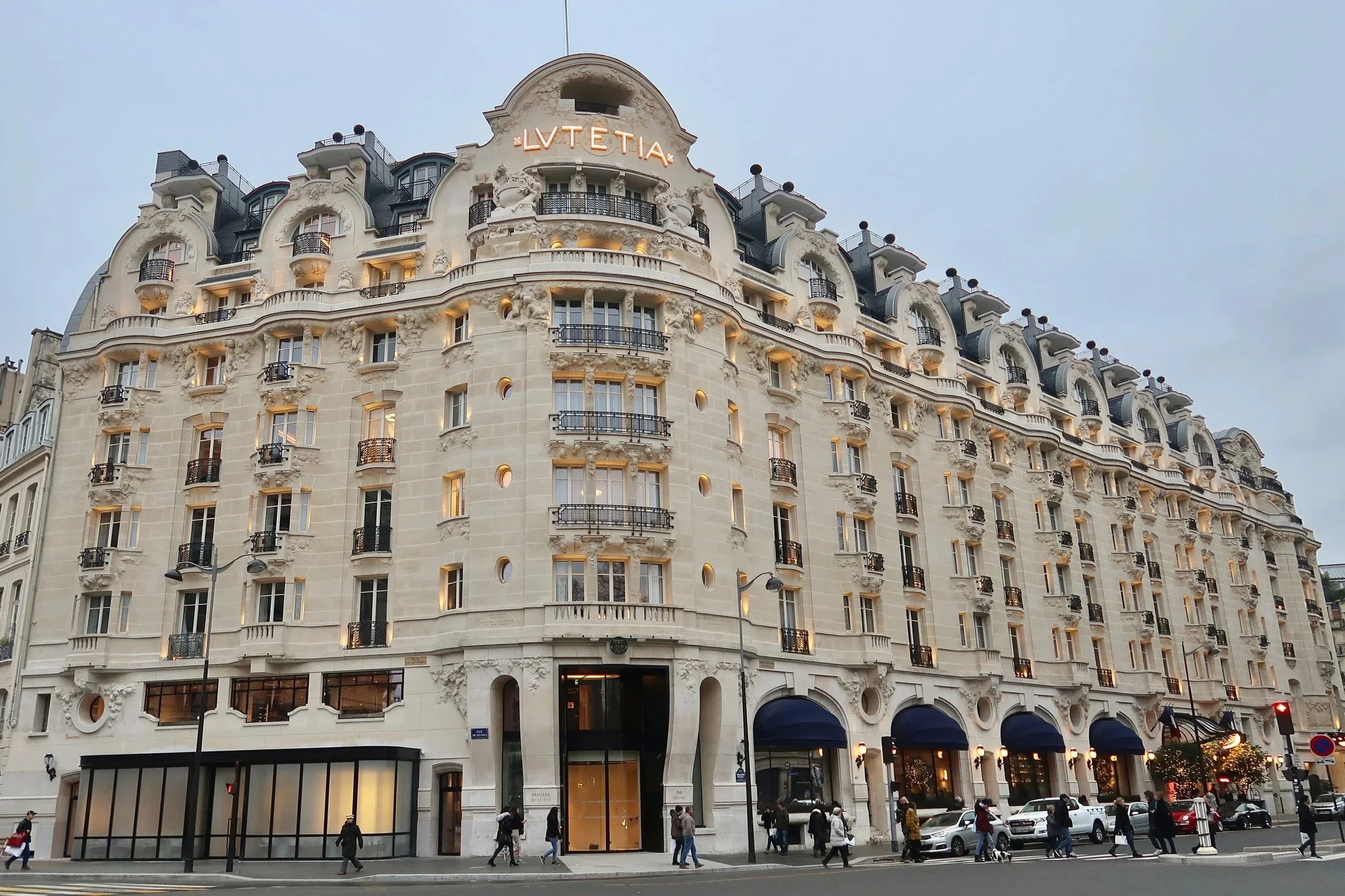 Paris Rive Gauche Lutetia Hotel bon marché France Palace hotel luxury