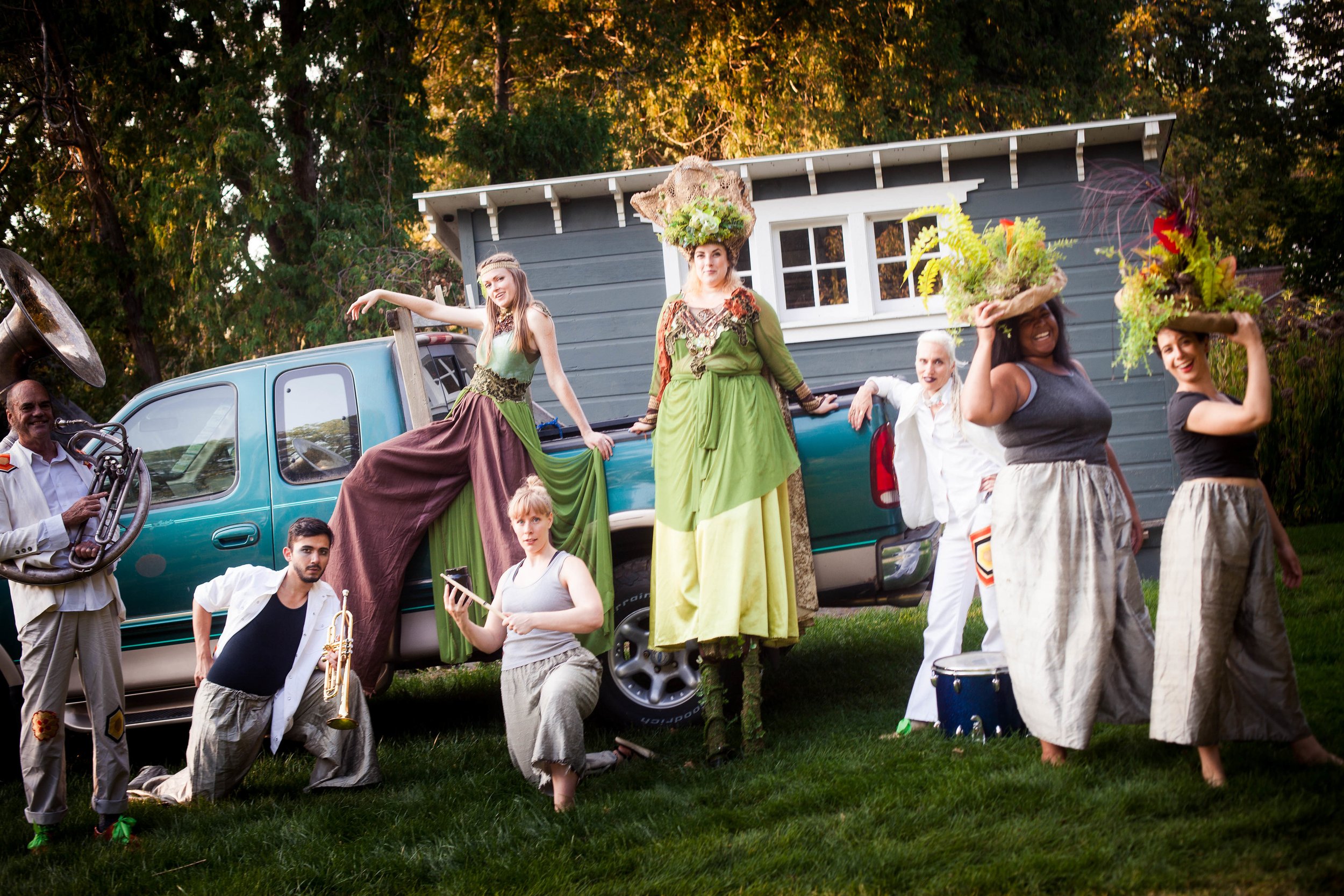 Walkabout Persephone Group Photo Ragdale