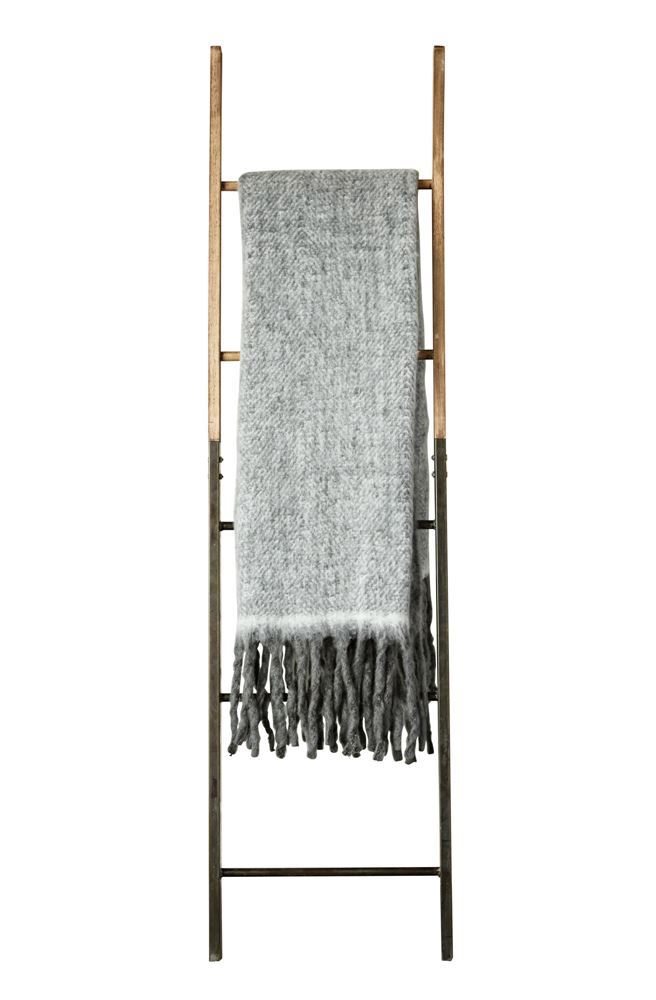 60%22L x 50%22W Mohair & Acrylic Throw, Grey.jpg