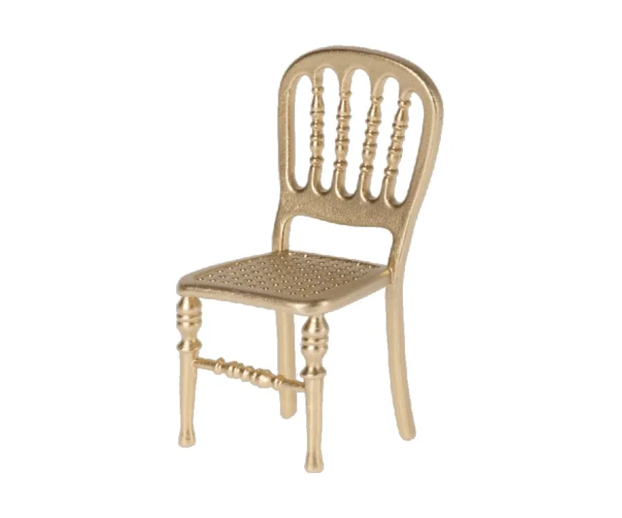 Maileg Gold Mouse Chair