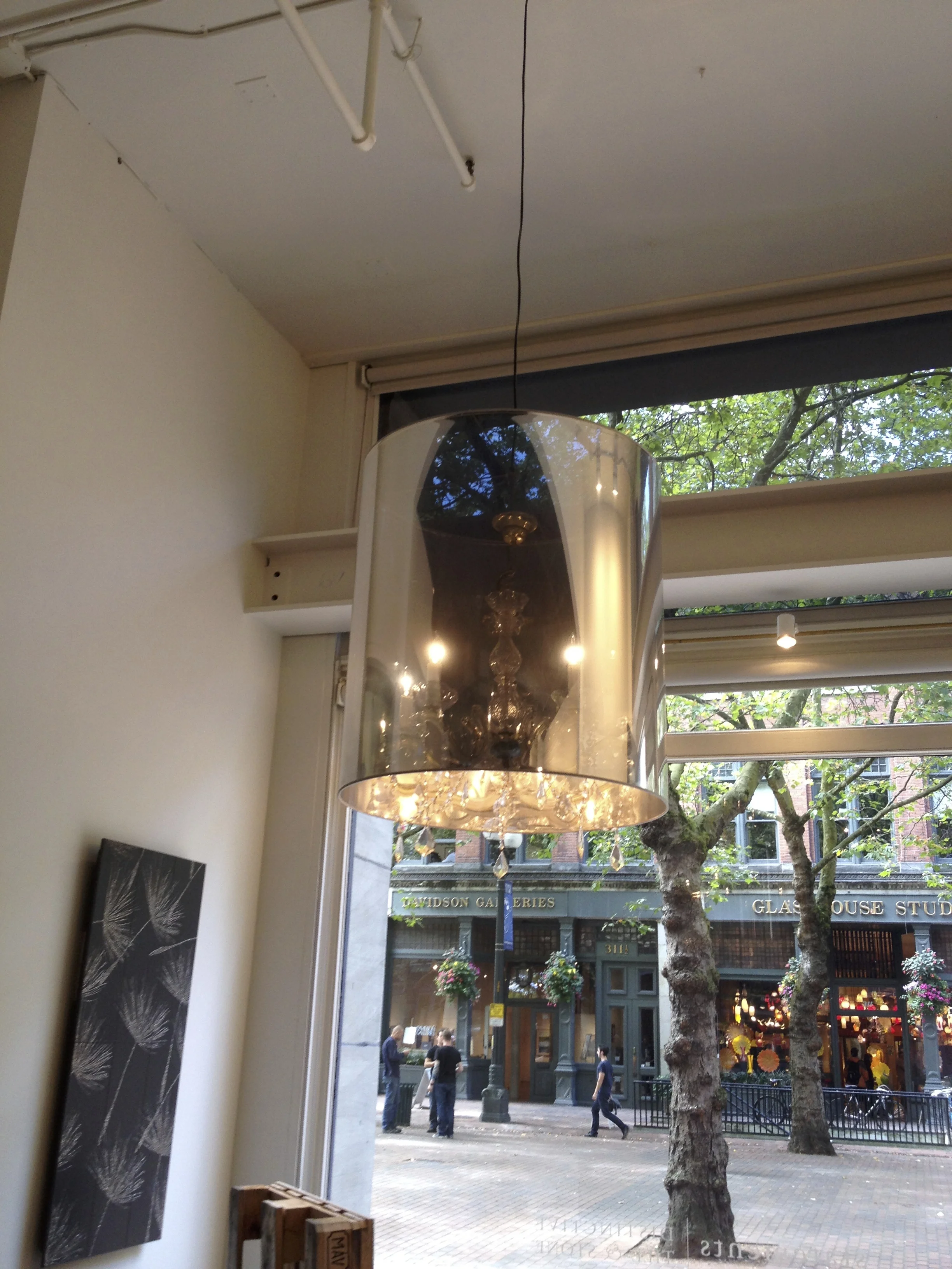 Silver Chandelier