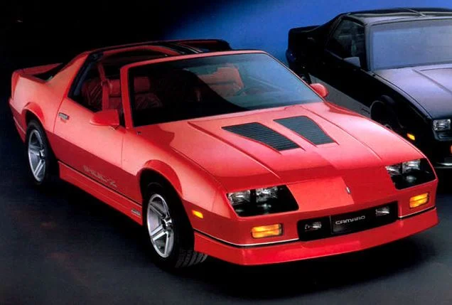 Sorry Cameron, I couldn't find a photo of your lime green Camaro.