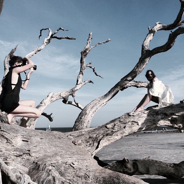 everything you see has its roots in the unseen world || #bts with lovely @gwenoneil behind the lens #yonder