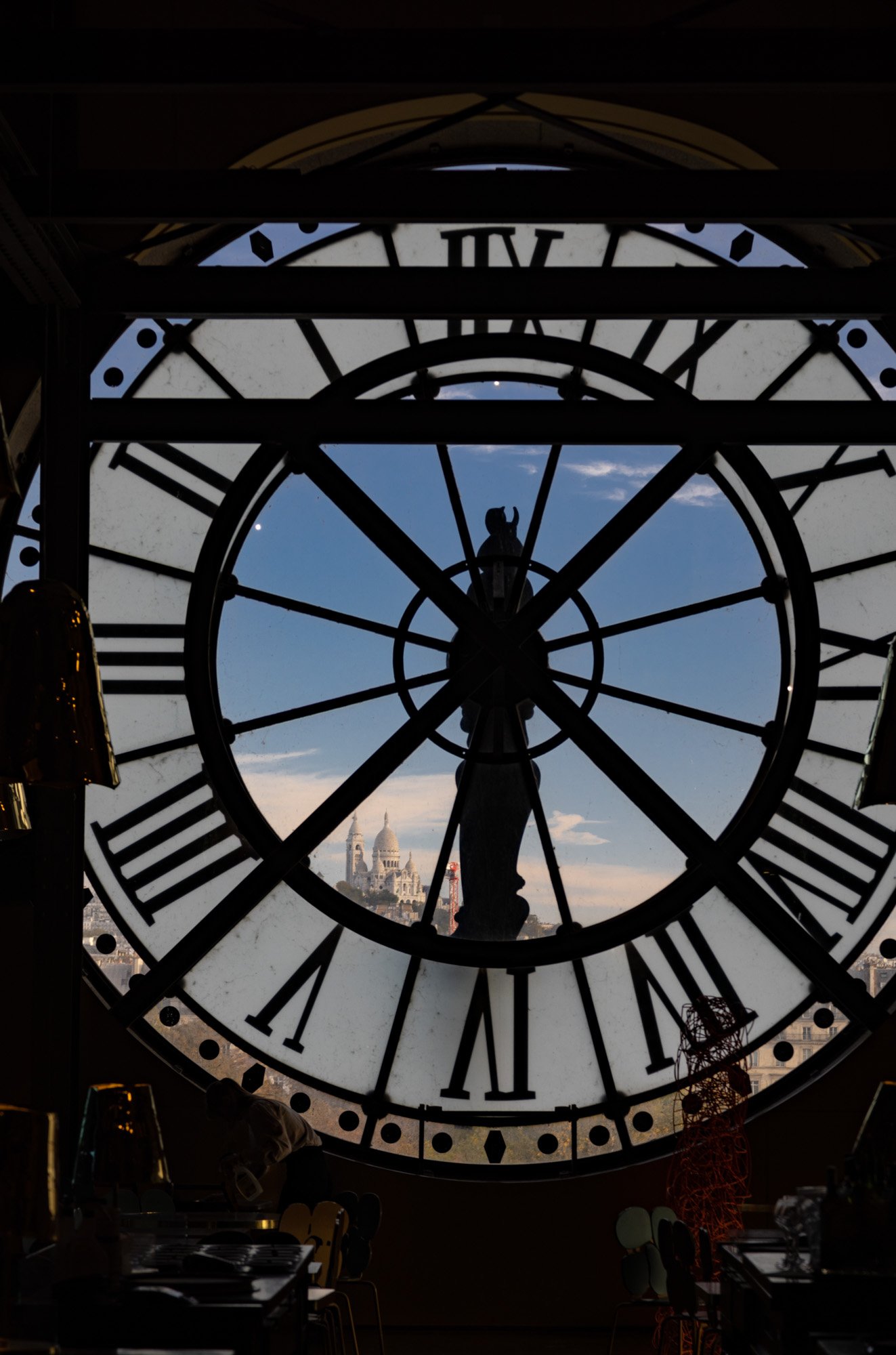  Sacre Coeur from Musee D'orsay, Paris, France 