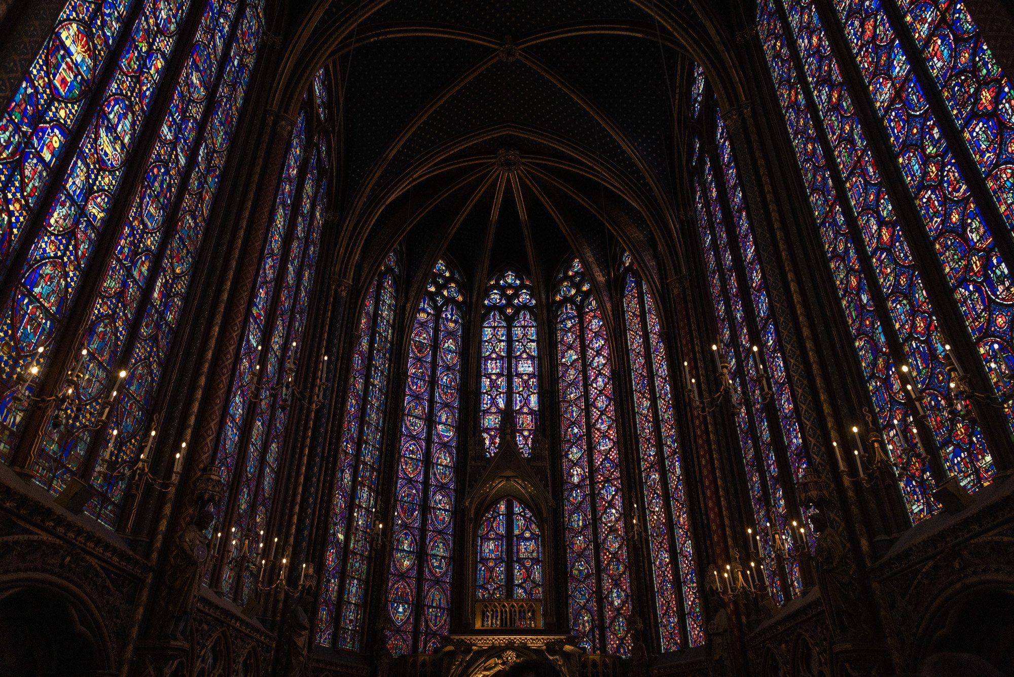  Sainte Chapelle, Paris, France 