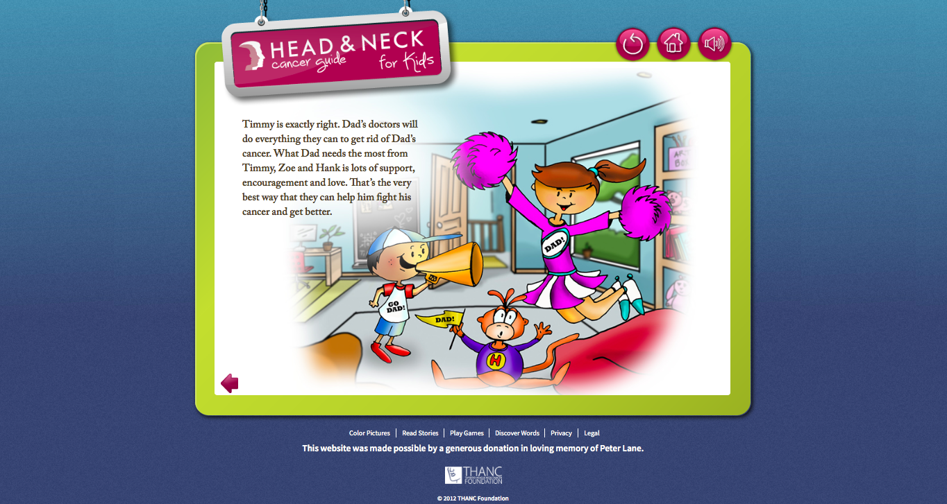 Kids' Interactive Storybook Page