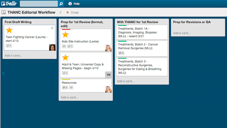 Editorial Workflow Management