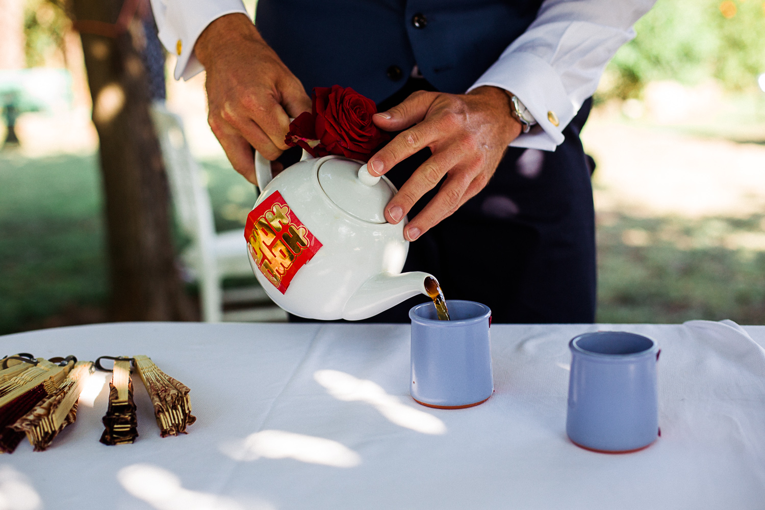 st tropez wedding photographer chinese tea ceremony