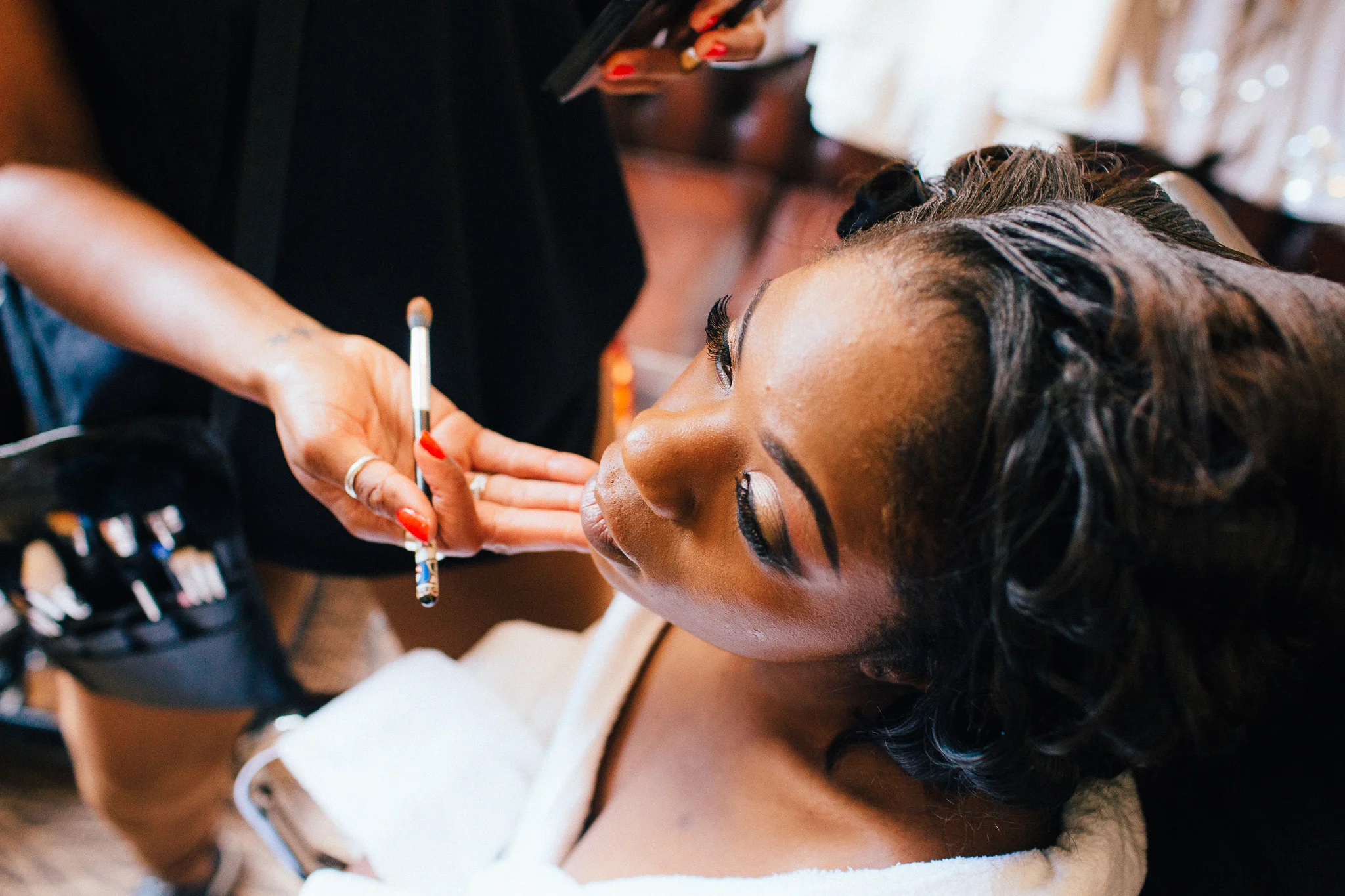 nigerian bride make up
