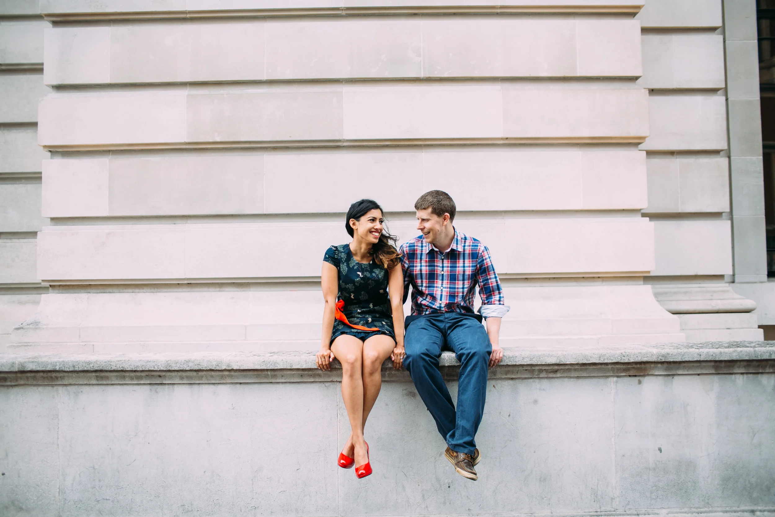 london engagement shoot