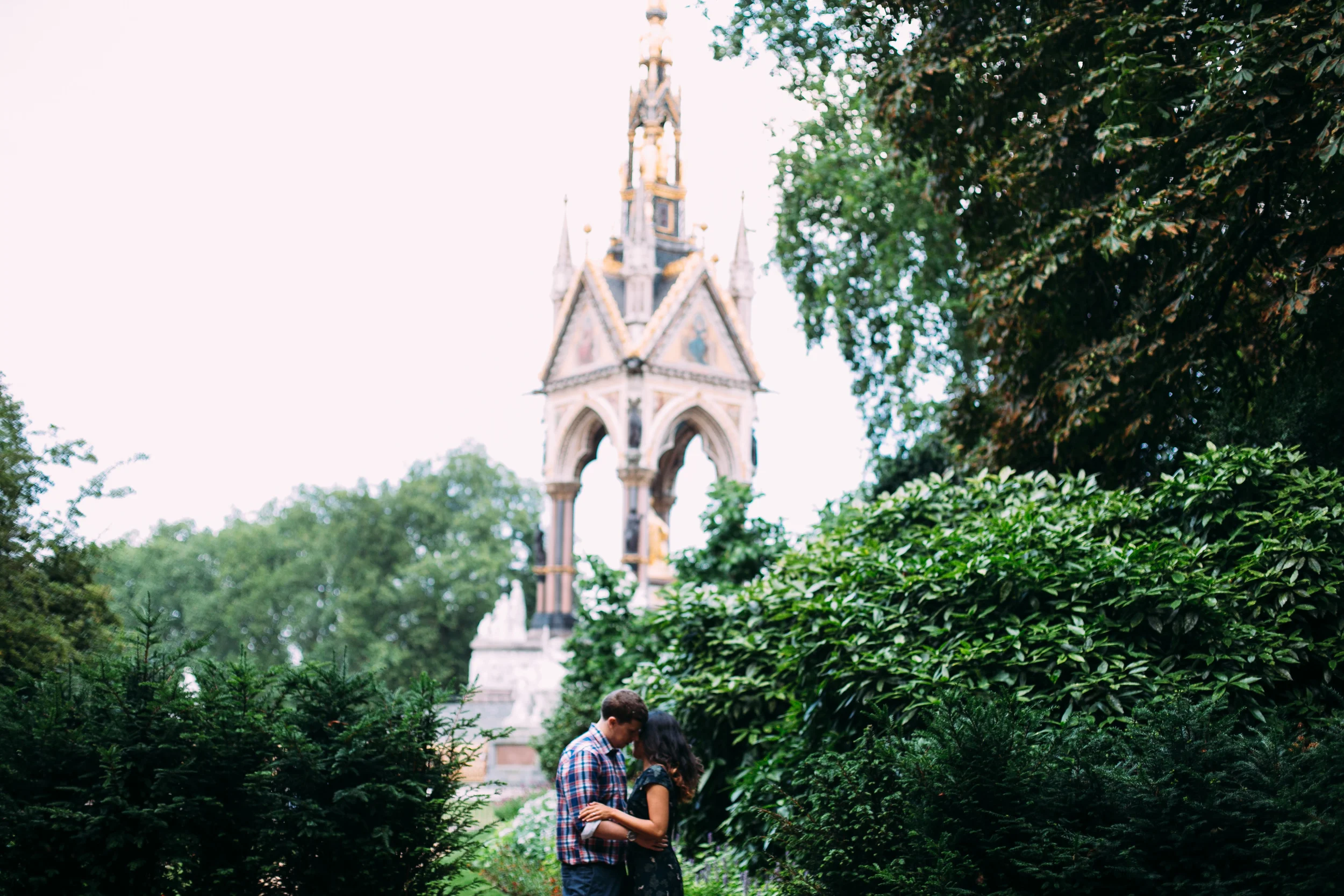 hyde park engagement shoot