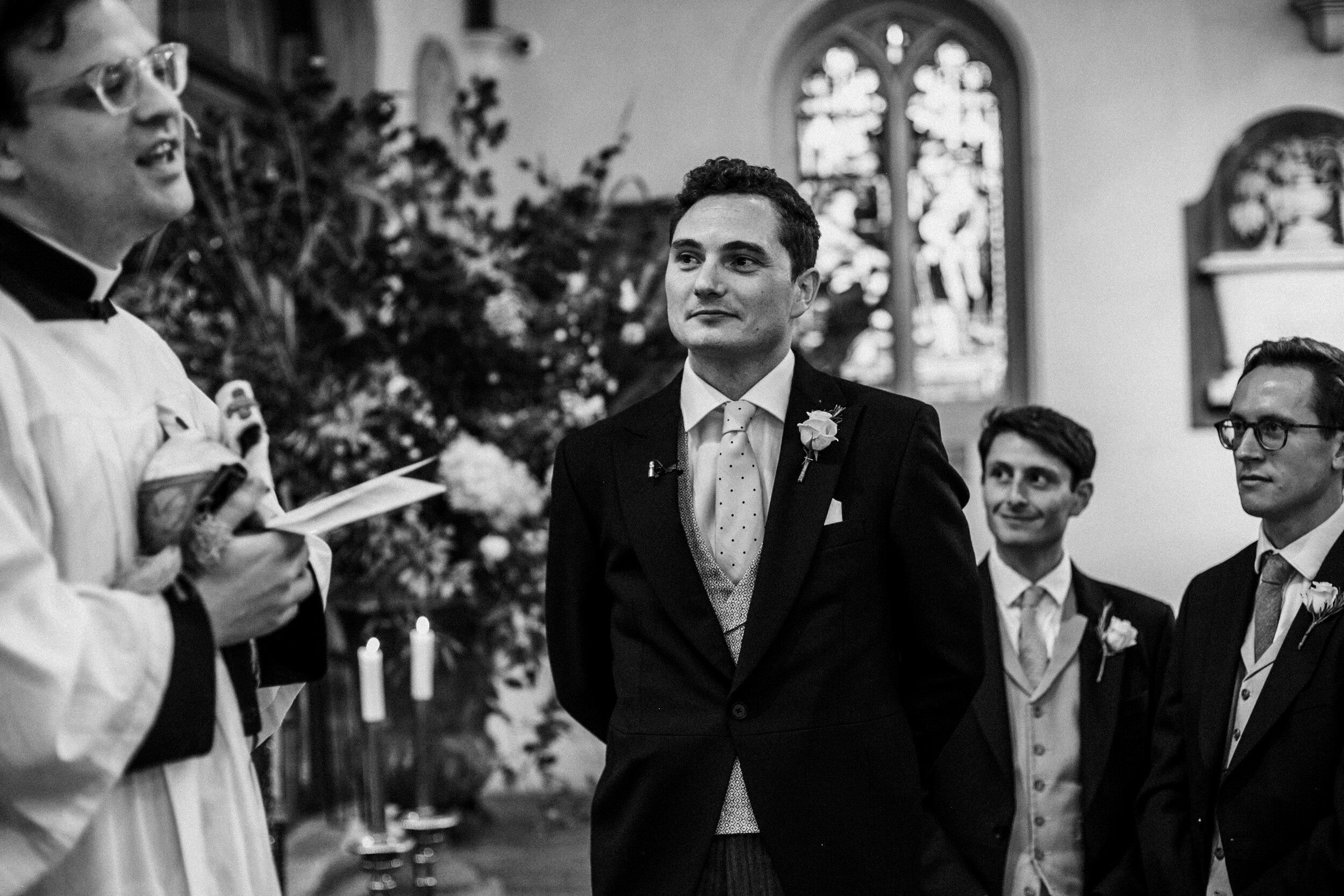 all saints church in Fulham wedding photography