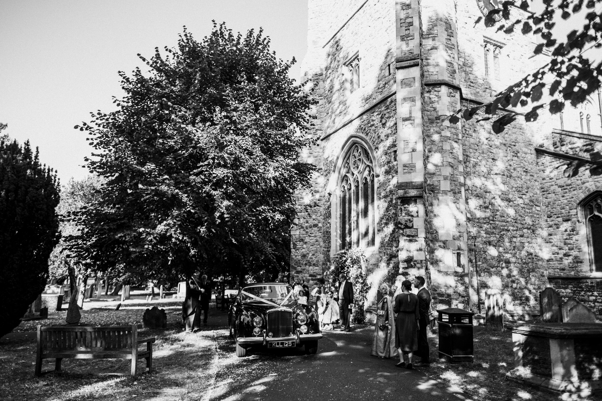 all saints church in Fulham wedding