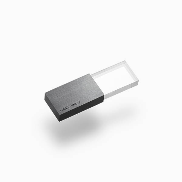 <a href=/emptymemory-transparency-gunmetal>USB flash drive →</a><strong>£65</strong>