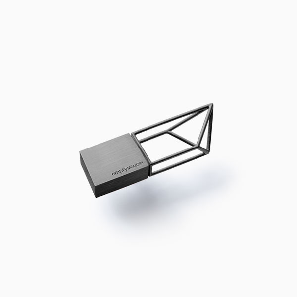 <a href=/emptymemory-structure-gunmetal>USB flash drive →</a><strong>£65</strong>