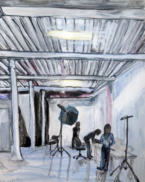 White studio