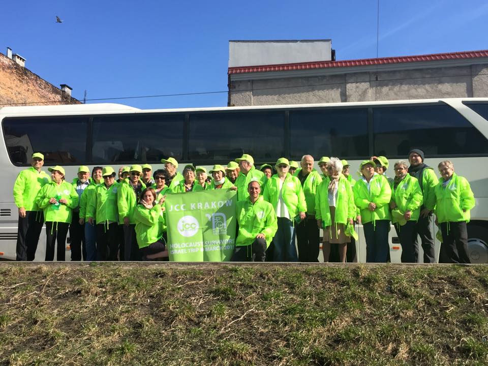 JCC Krakow Holocaust Survivors Trip to Israel 2015!