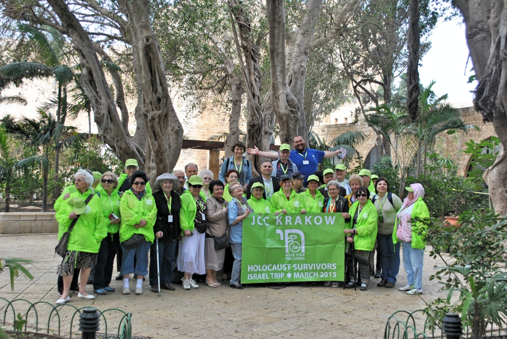 Tired but happy after our first day in Israel!