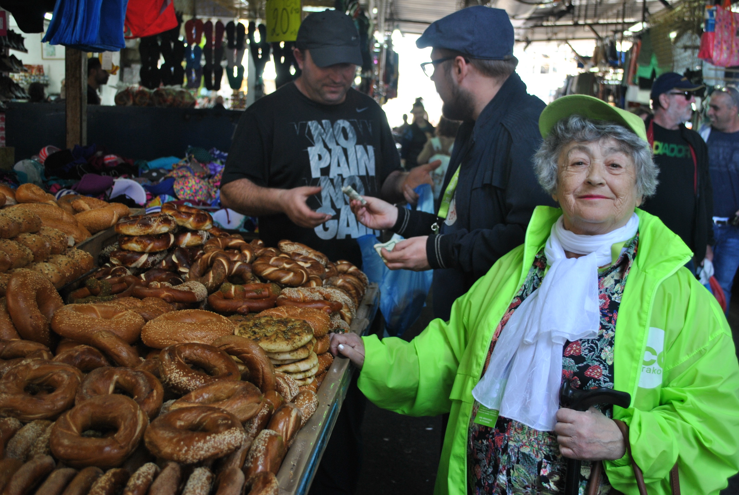 Frida at Shuk HaCarmel