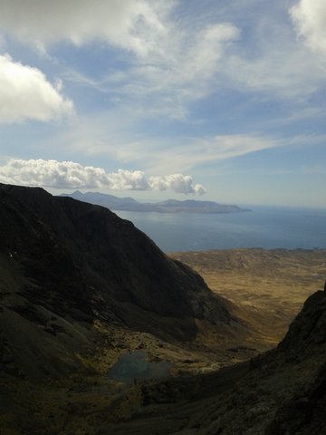 Looking towards Rhum from Skye