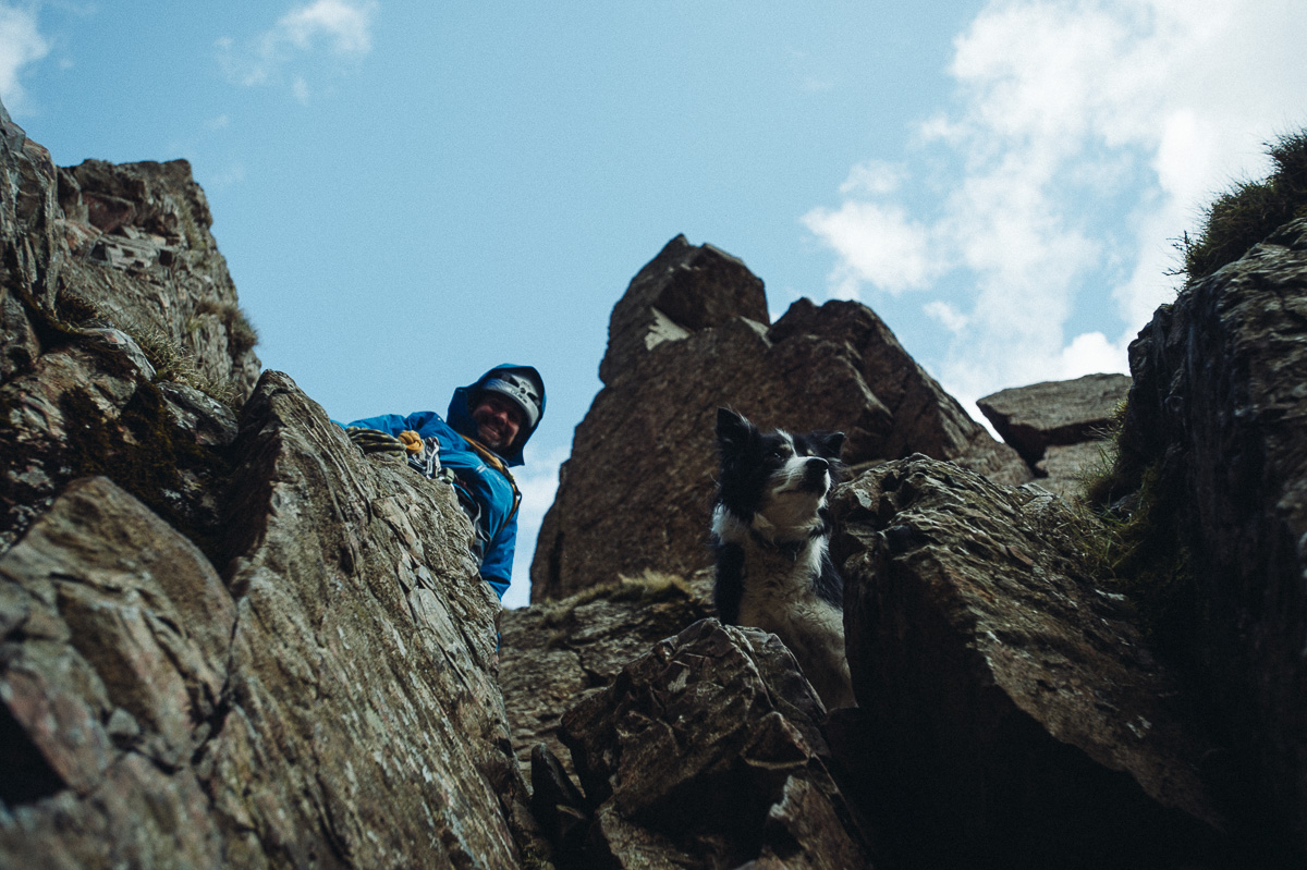 Great Gable with Pippa. Photo courtesy of Jordan Manley