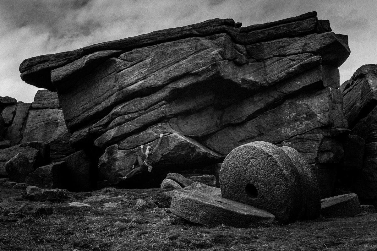Peak District bouldering